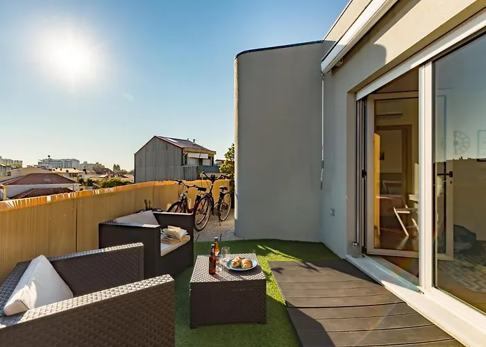 Apartman Music Relaxing With Bikes, Terrace & Parking Porto